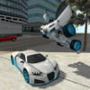 Flying Car Robot Flight Drive Simulator Game 2017 App Icon