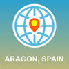 Aragon Spain Map - Offline Map POI GPS Directions App Icon