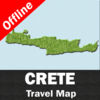 CRETE GREECE  GPS Travel Map Offline Navigator App Icon