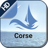 Corsica boating gps nautical offline fishing chart