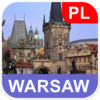 Warsaw Poland Offline Map - PLACE STARS App Icon