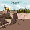 Иерусалим 2017  офлайн карта гид путеводитель! App Icon