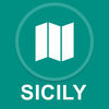 Sicily Italy  Offline GPS Navigation App Icon